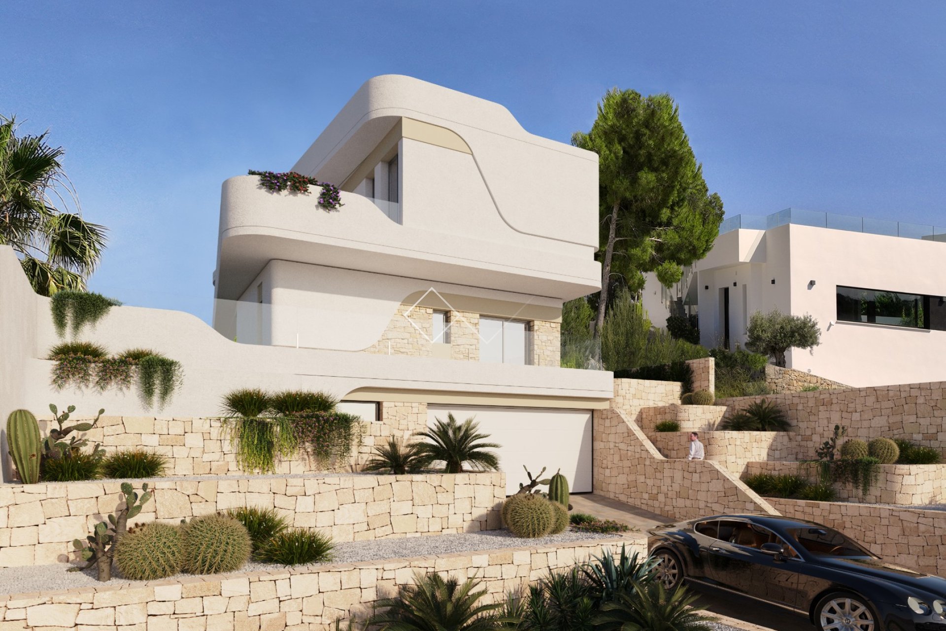 Obra nueva - Independent villa - Moraira - El Tesoro
