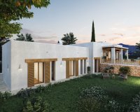 one level - Project for Ibiza villa in Javea for sale