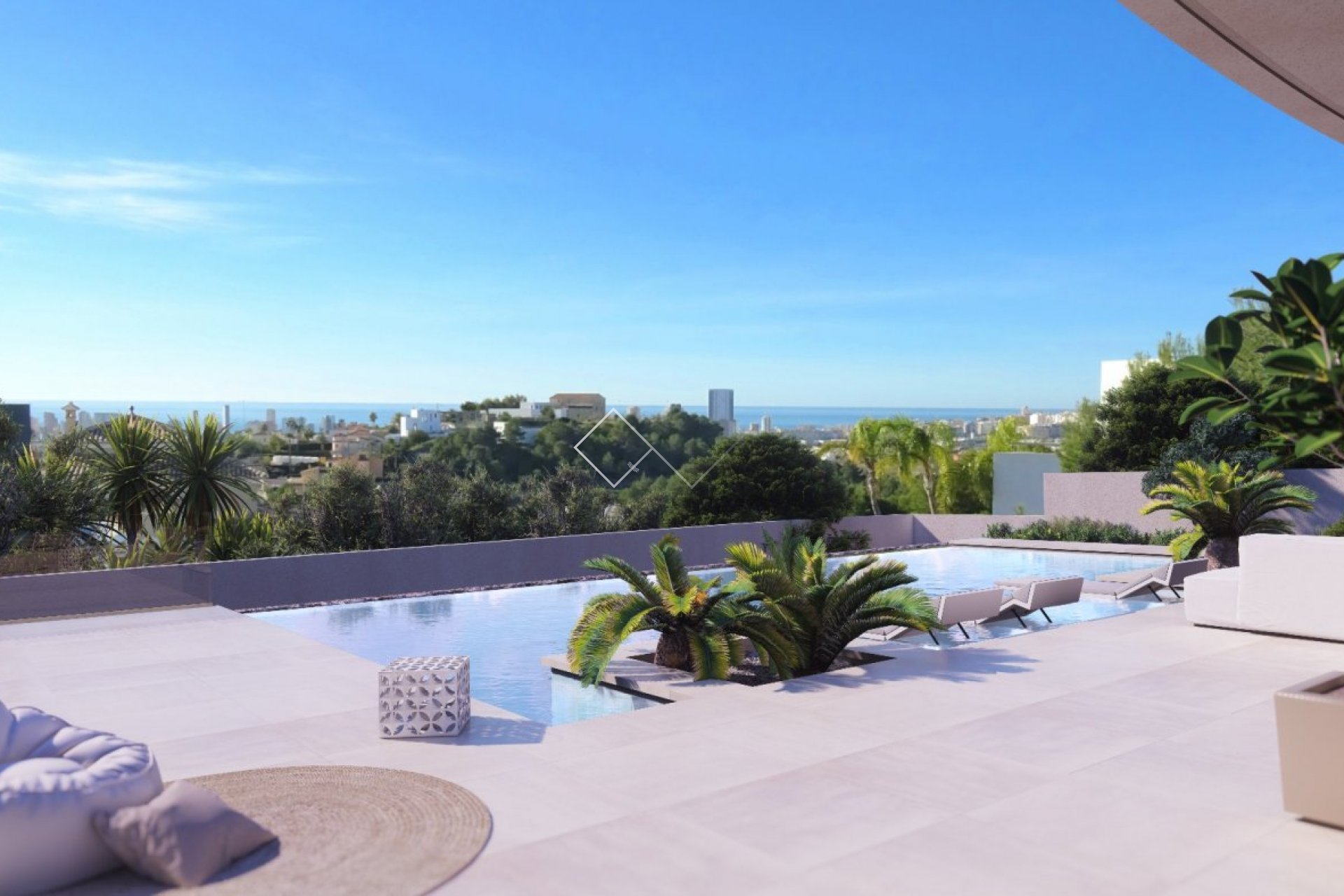 open zicht - Moderne villa met panoramisch zeezicht, Calpe