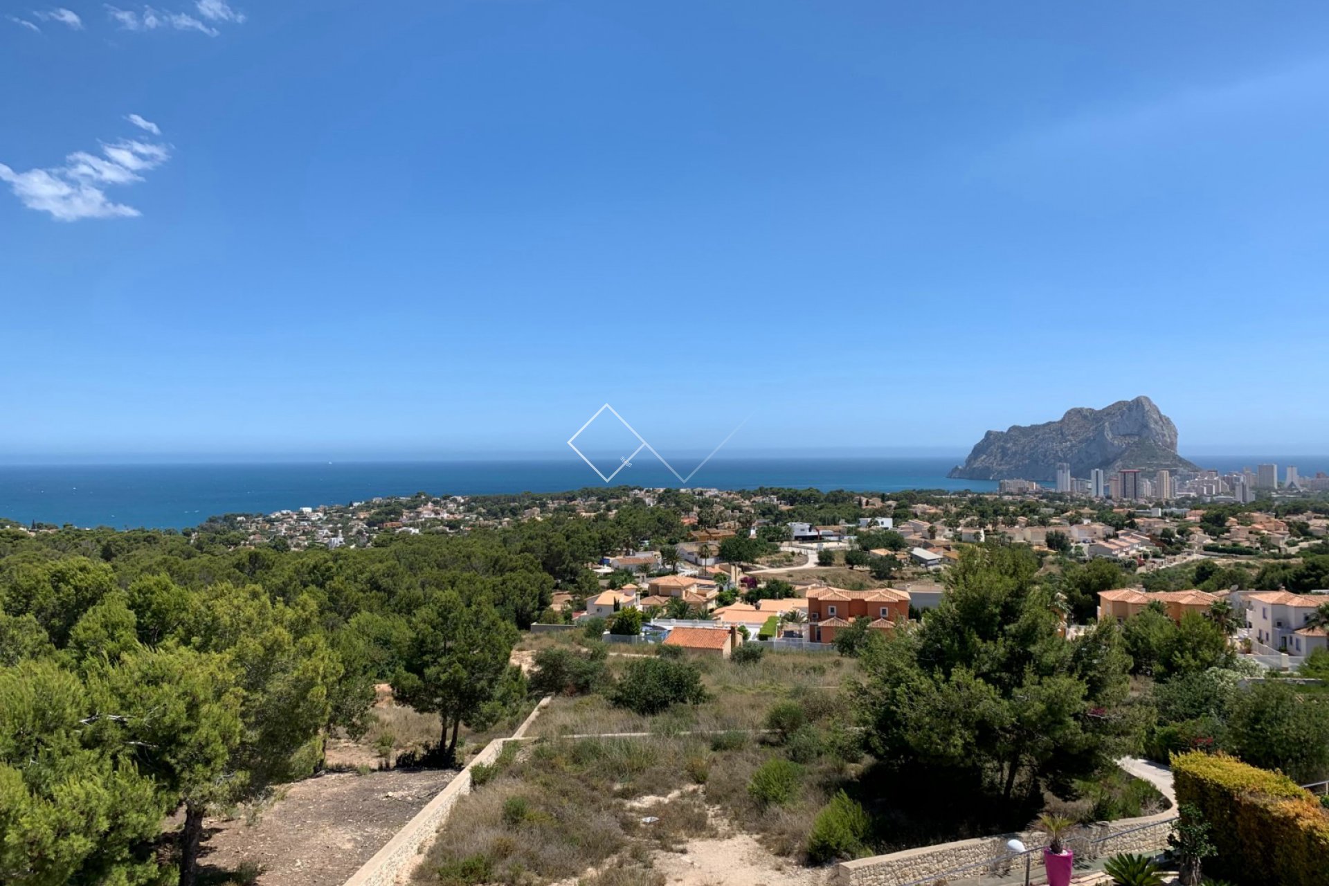 panoramic sea views - Stylish villa with superb sea views in Gran Sol, Calpe