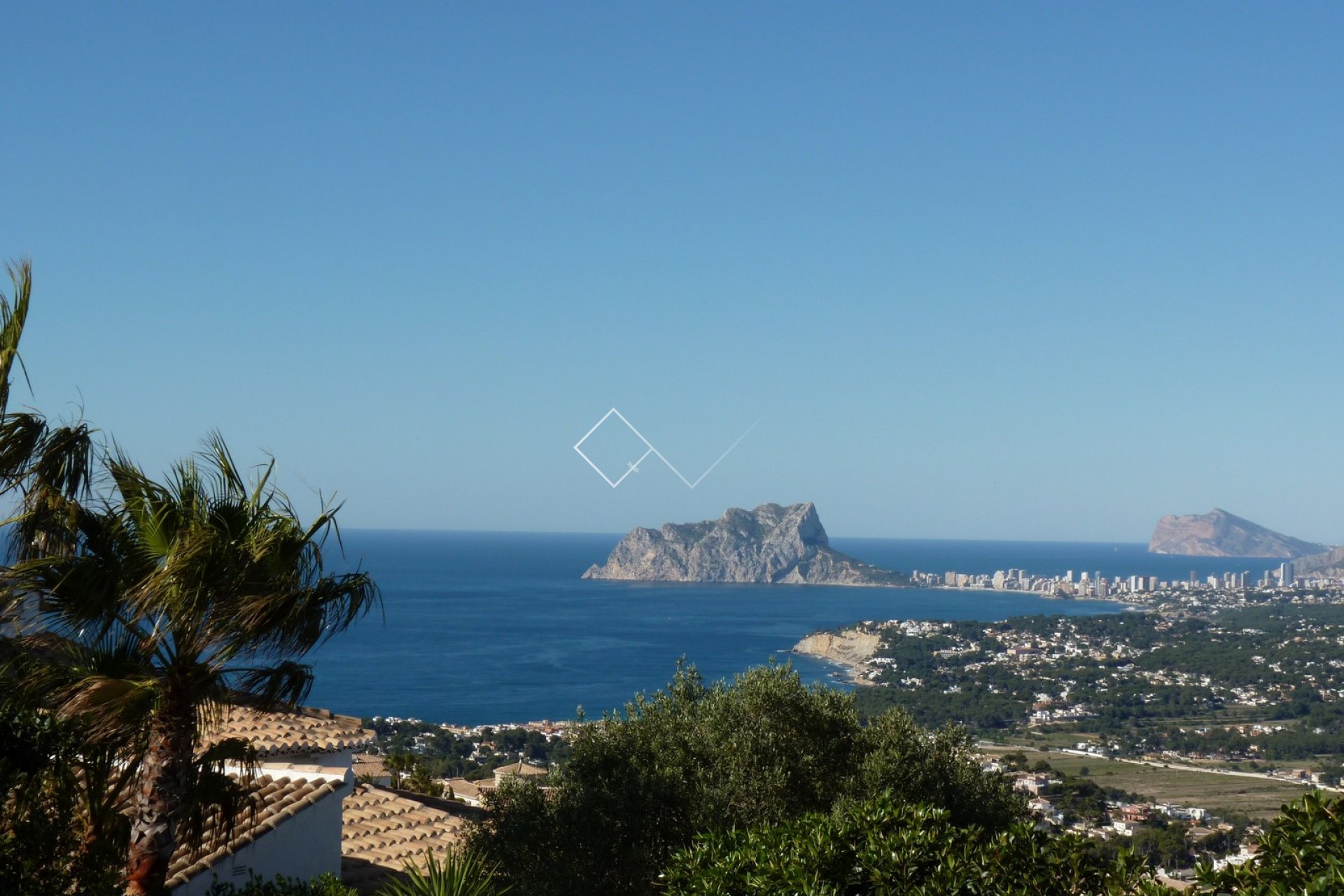 panoramic sea views - Traditional sea view villa for sale in Benitachell