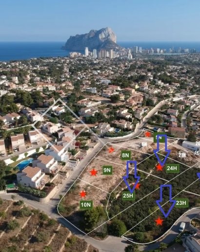 Parcelles et Terrains -  - Calpe - Gran Sol