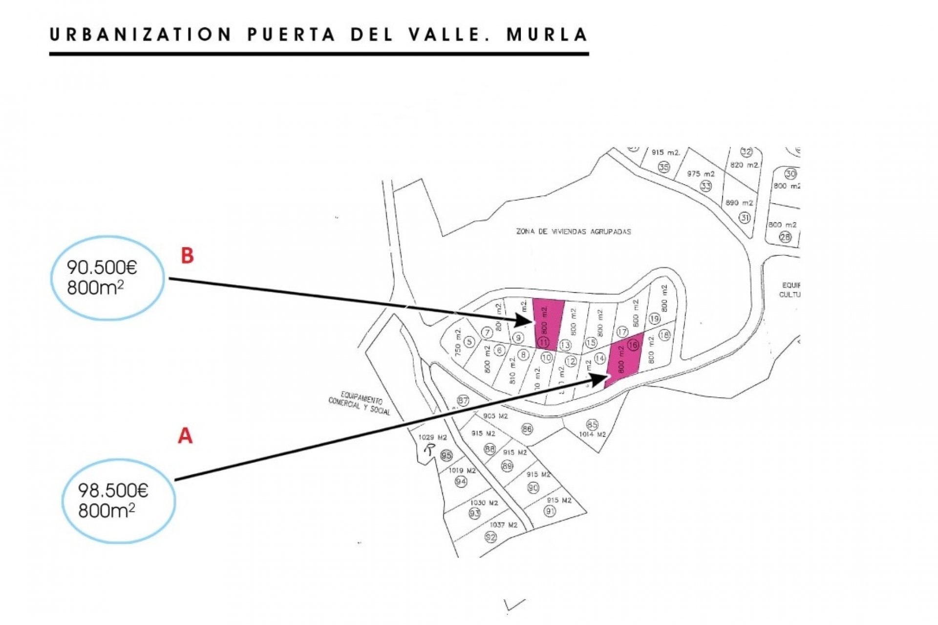  - Parcelles et Terrains - Murla - Puerta del valle