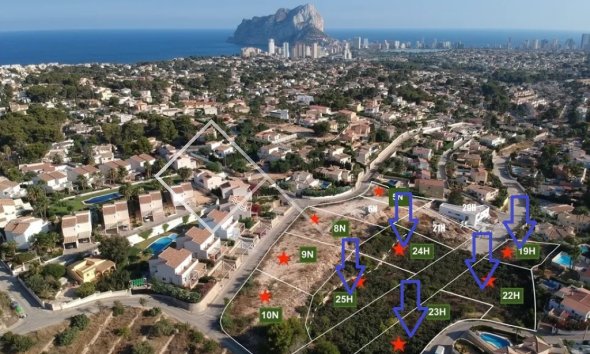 Parzellen und Grundstücke -  - Calpe - Gran Sol