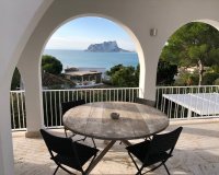 patio - Villa with sea view for sale in Moraira, Cap Blanc