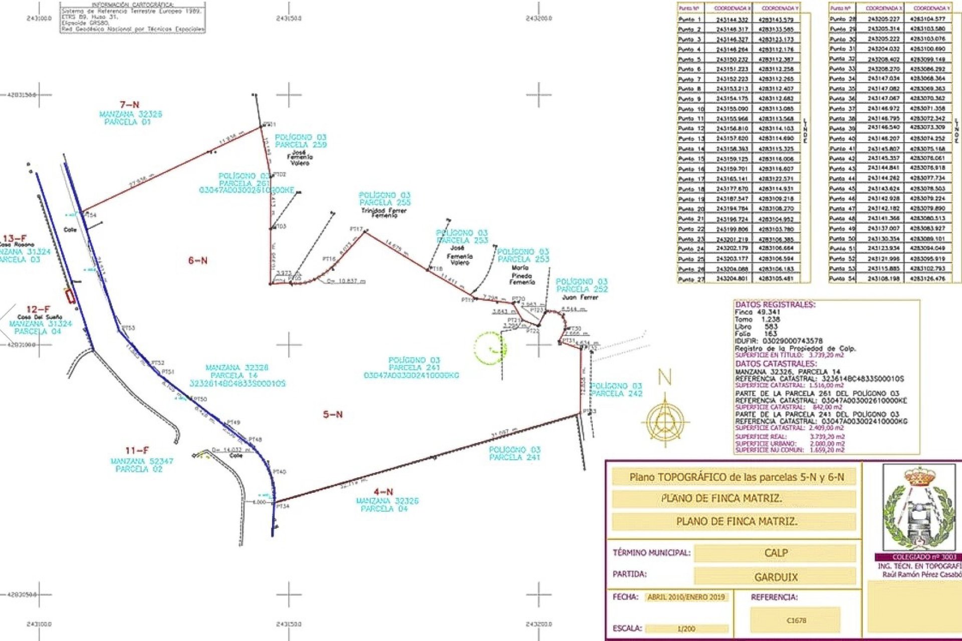  - Plots and Land - Calpe - calpe