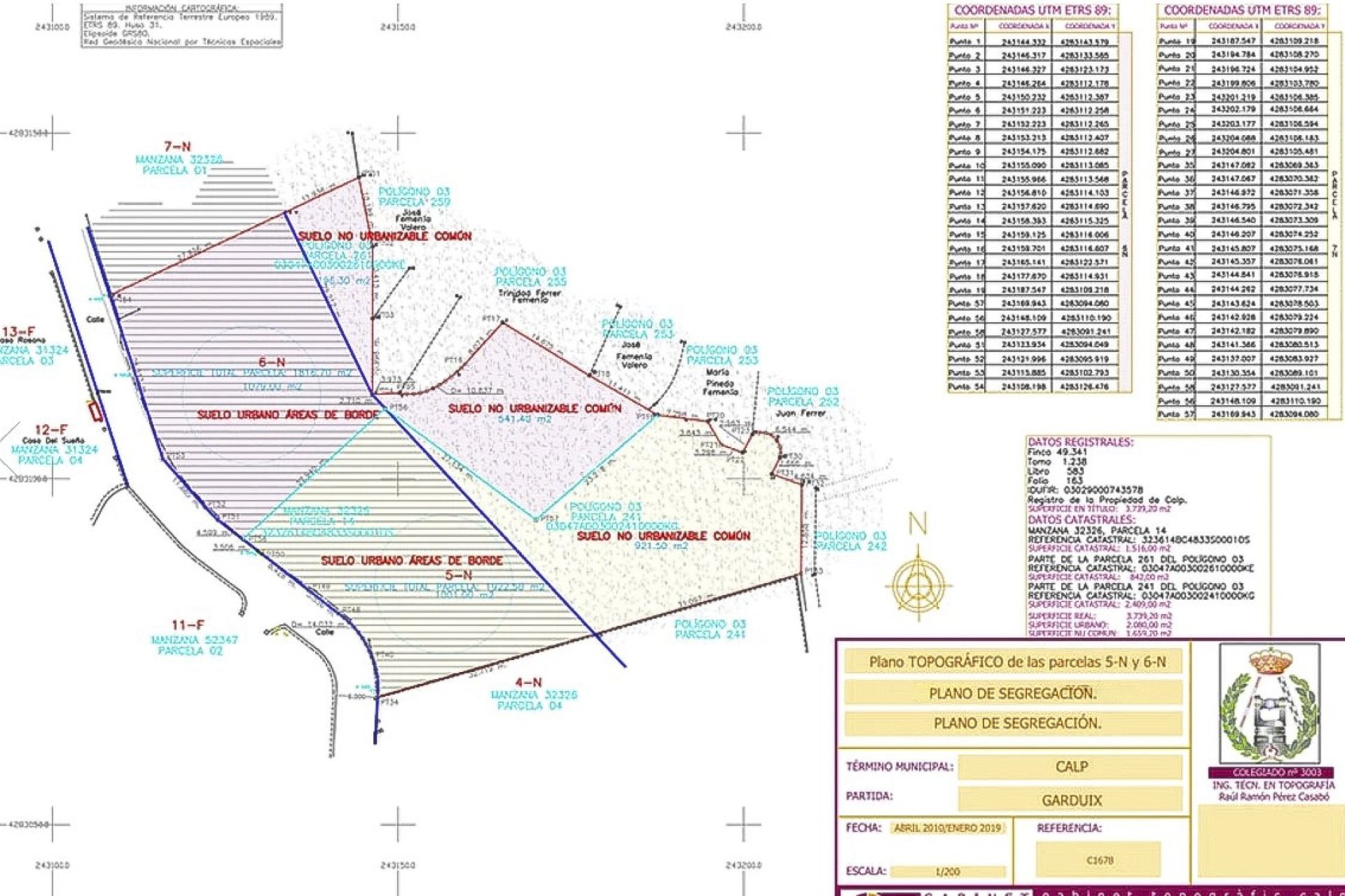  - Plots and Land - Calpe - calpe