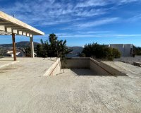 pool - Finished villa with sea views for sale in Moraira, Benimeit