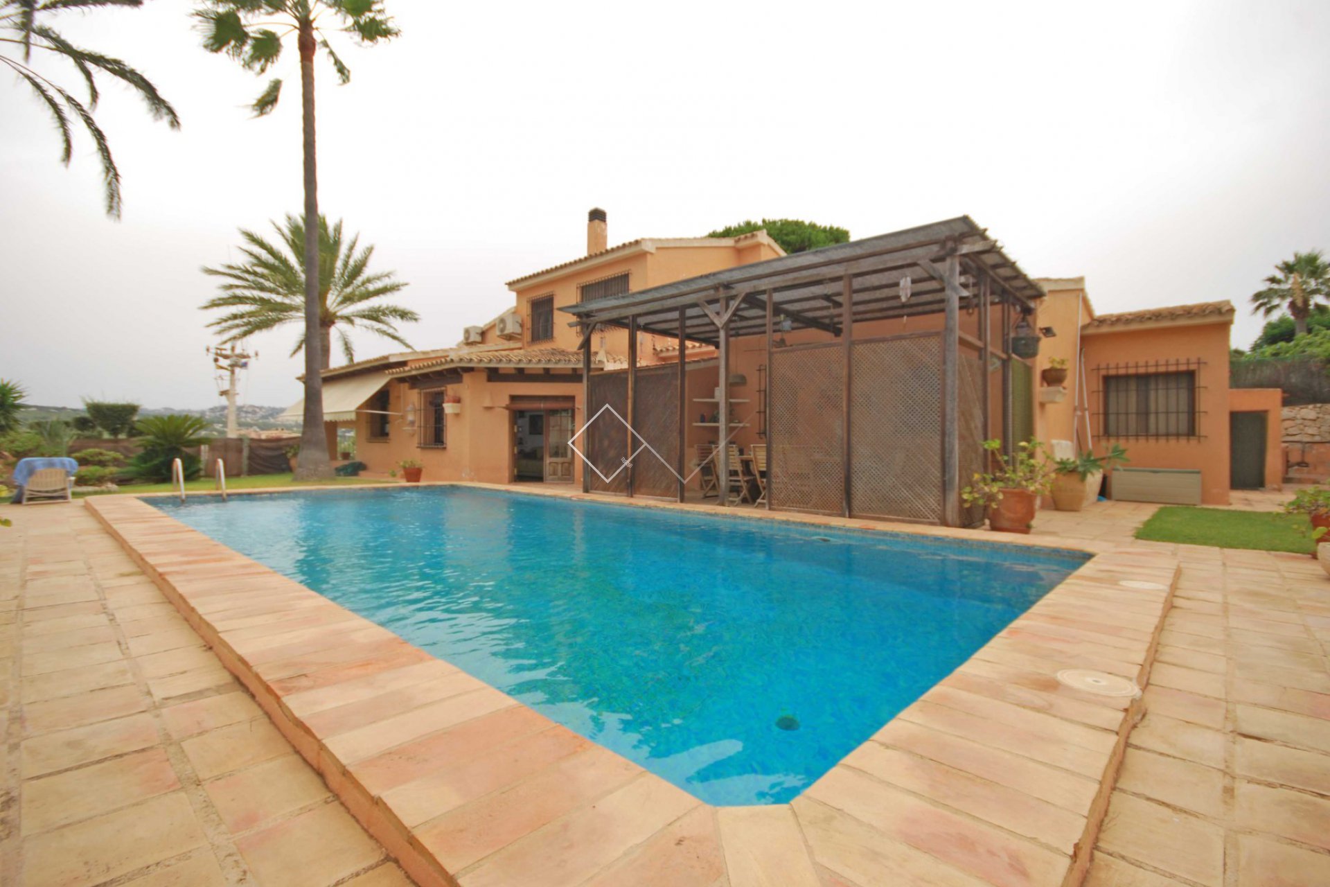Pool - Mediterrane Villa  in Pla del Mar, Moraira; 150m vom Zentrum