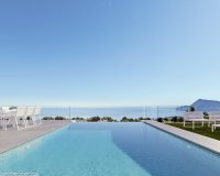 Pool Meerblick - Projekt luxuriöse Meerblick Villa Sierra de Altea