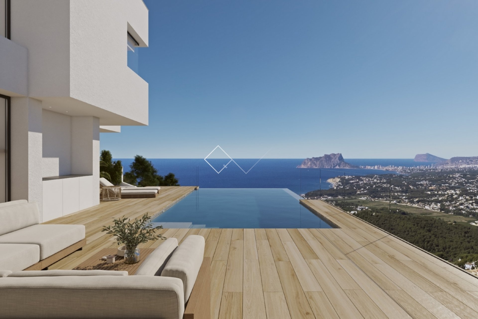 Prachtige moderne villa met zeezicht te koop in Benitachell, Cumbre del Sol