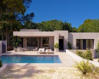 Project 47 - New, modern style villa for sale in Benissa
