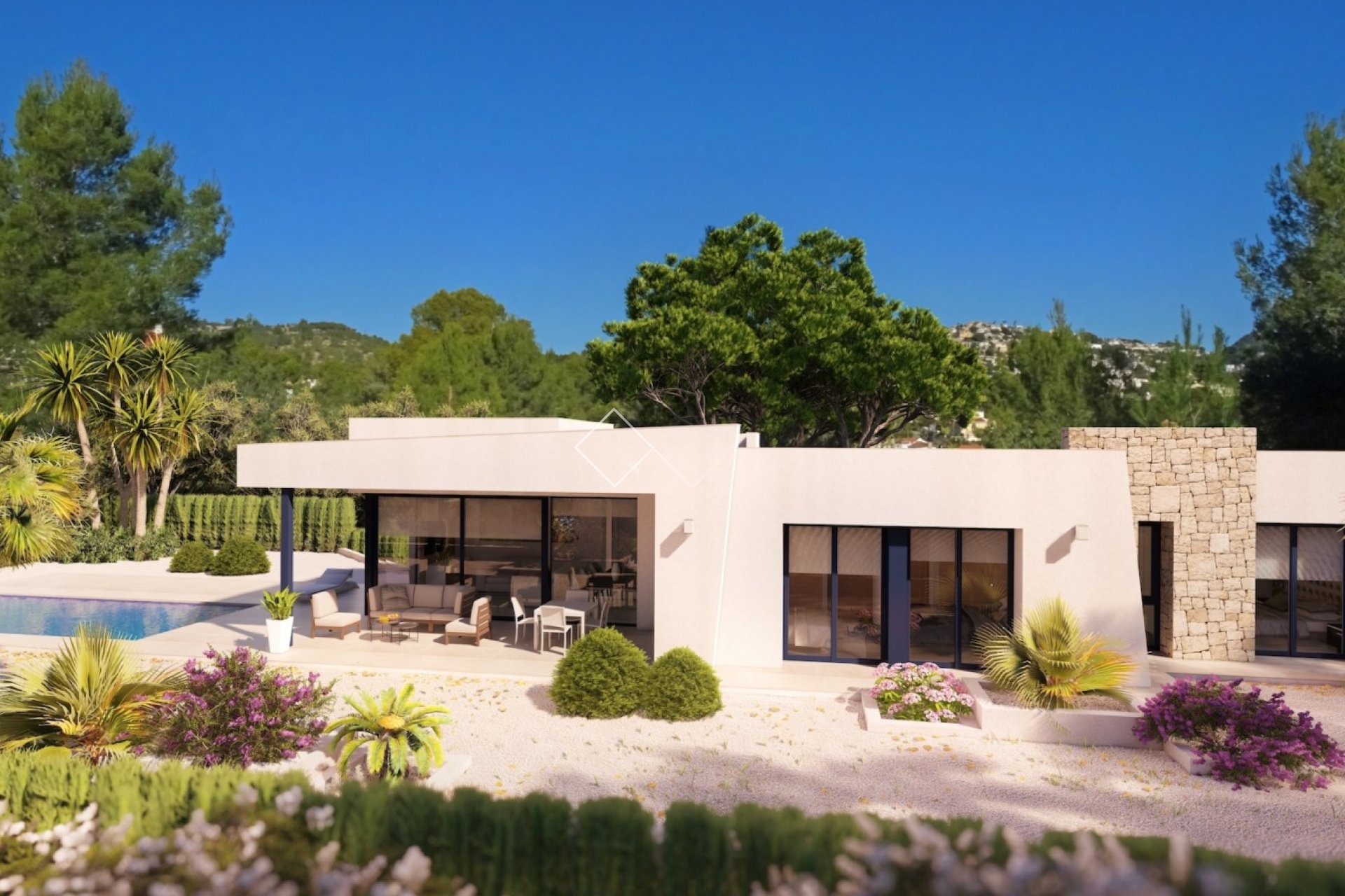 project 47 - Nieuwbouw: gelijkvloerse villa te koop in Benissa