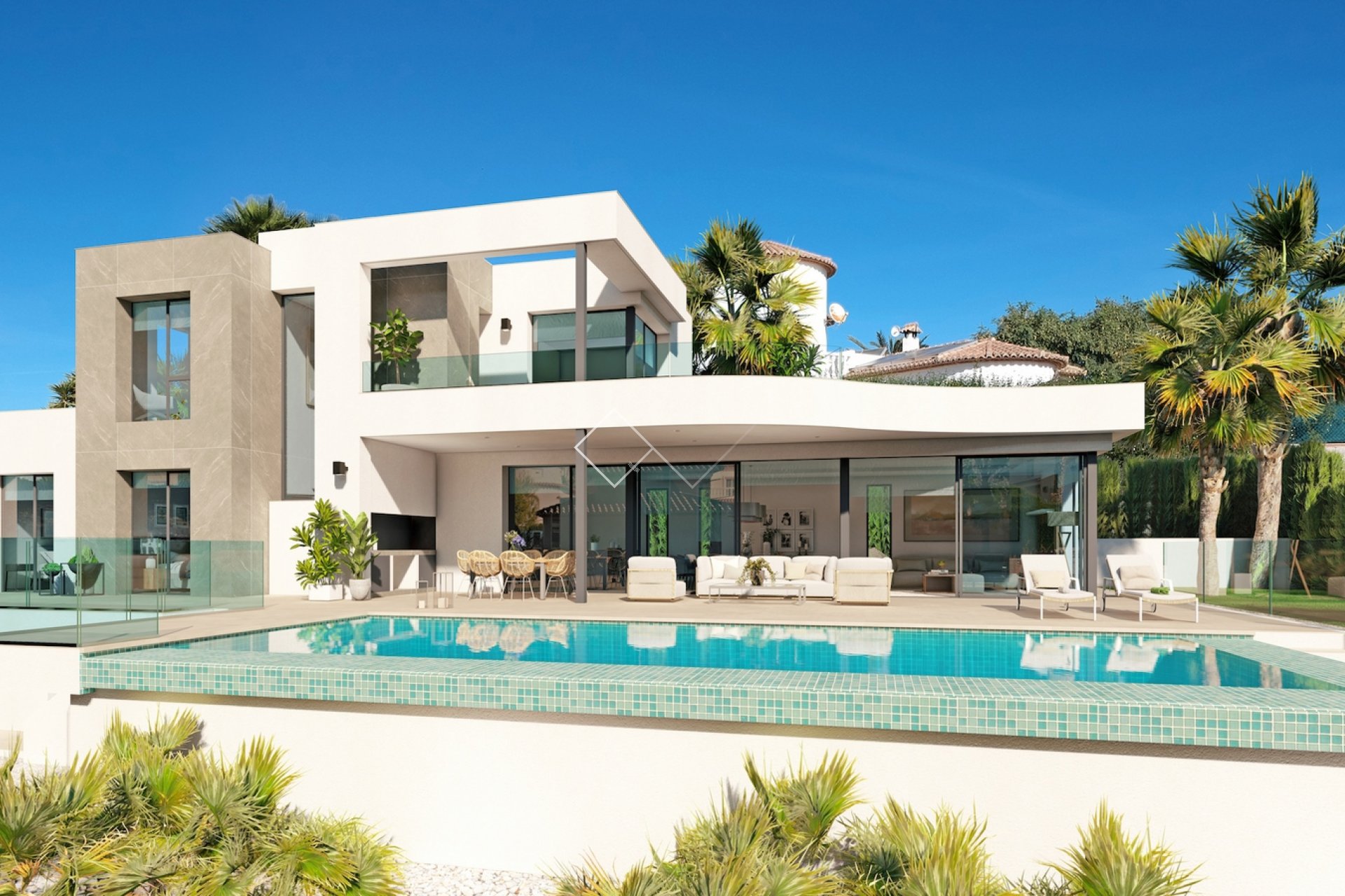 Project: elegante moderne villa te koop in Calpe