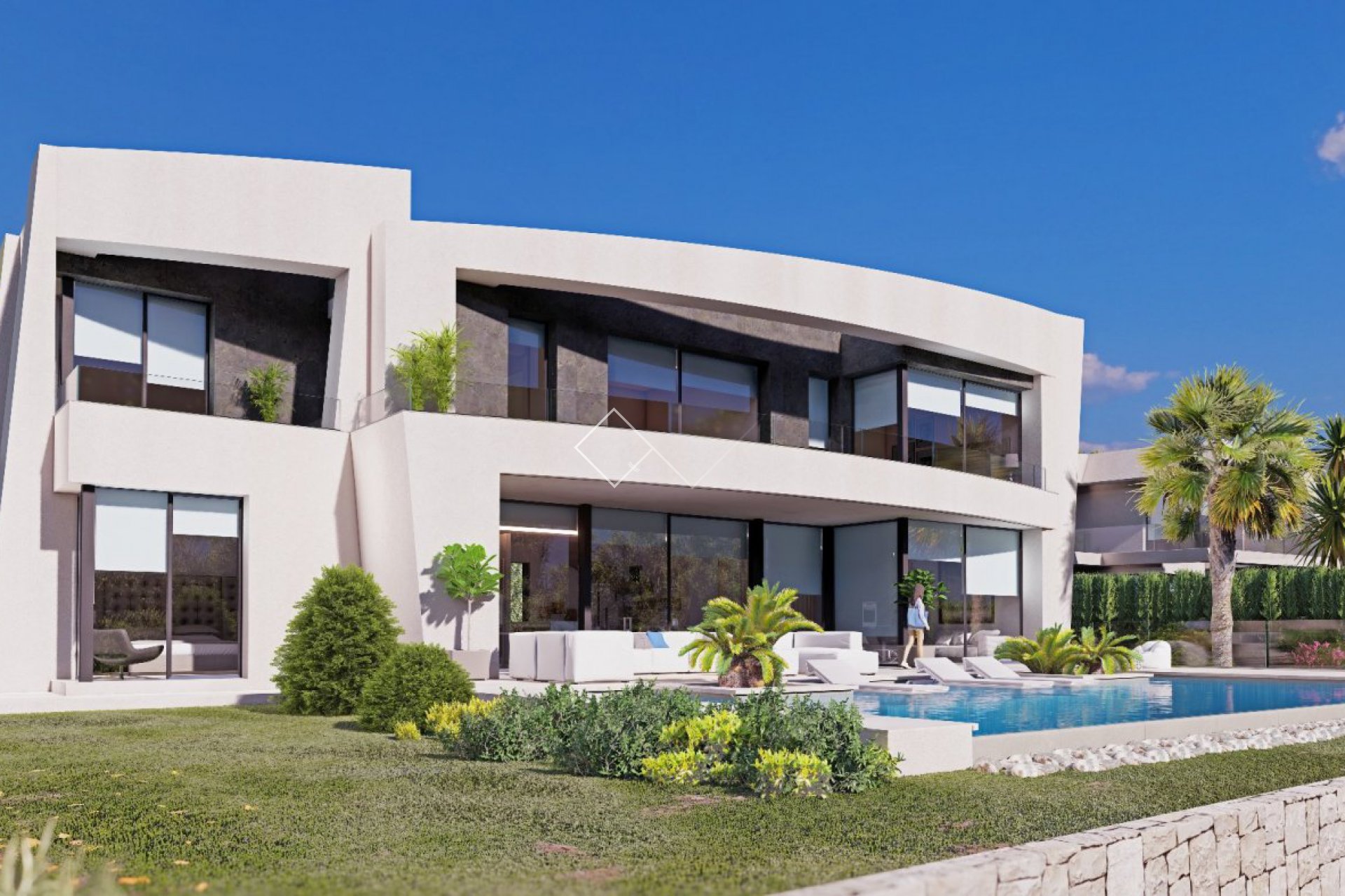 project - Moderne villa met panoramisch zeezicht, Calpe