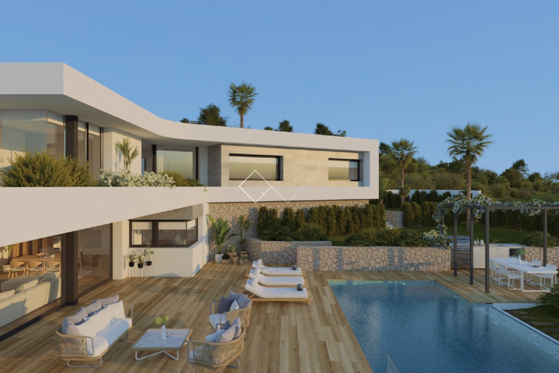 Project voor design villa in Encinas, Benitachell