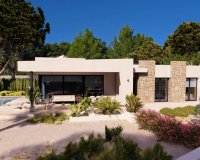 Projekt 46 - Einstöckige moderne Villa in Benissa zu verkaufen
