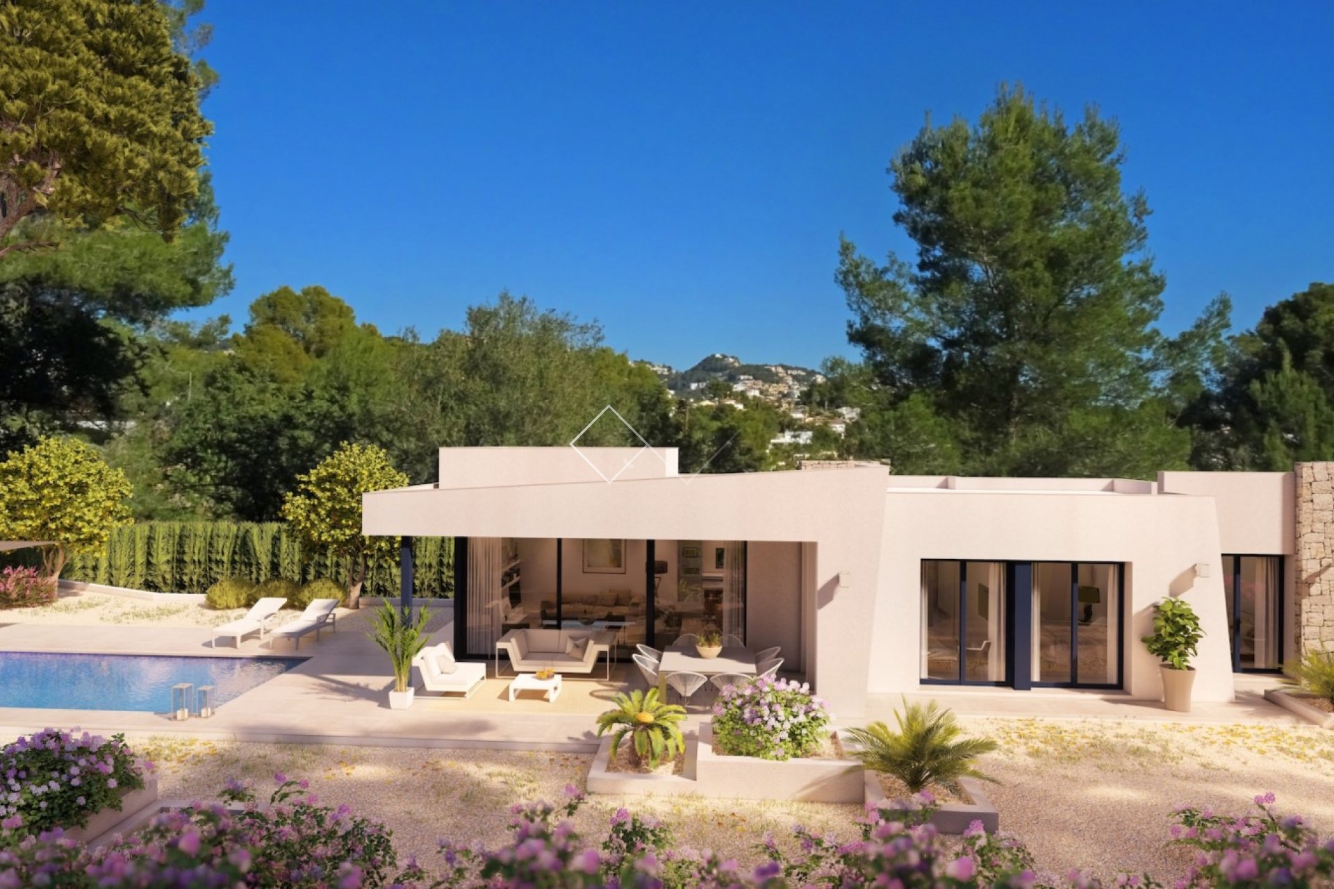 Projekt 49 - Elegante einstöckige Neubauvilla in Benissa