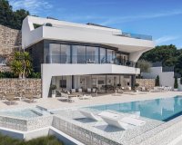 projet - ​Superbe villa design avec de superbes vues sur la mer dans Benissa Costa