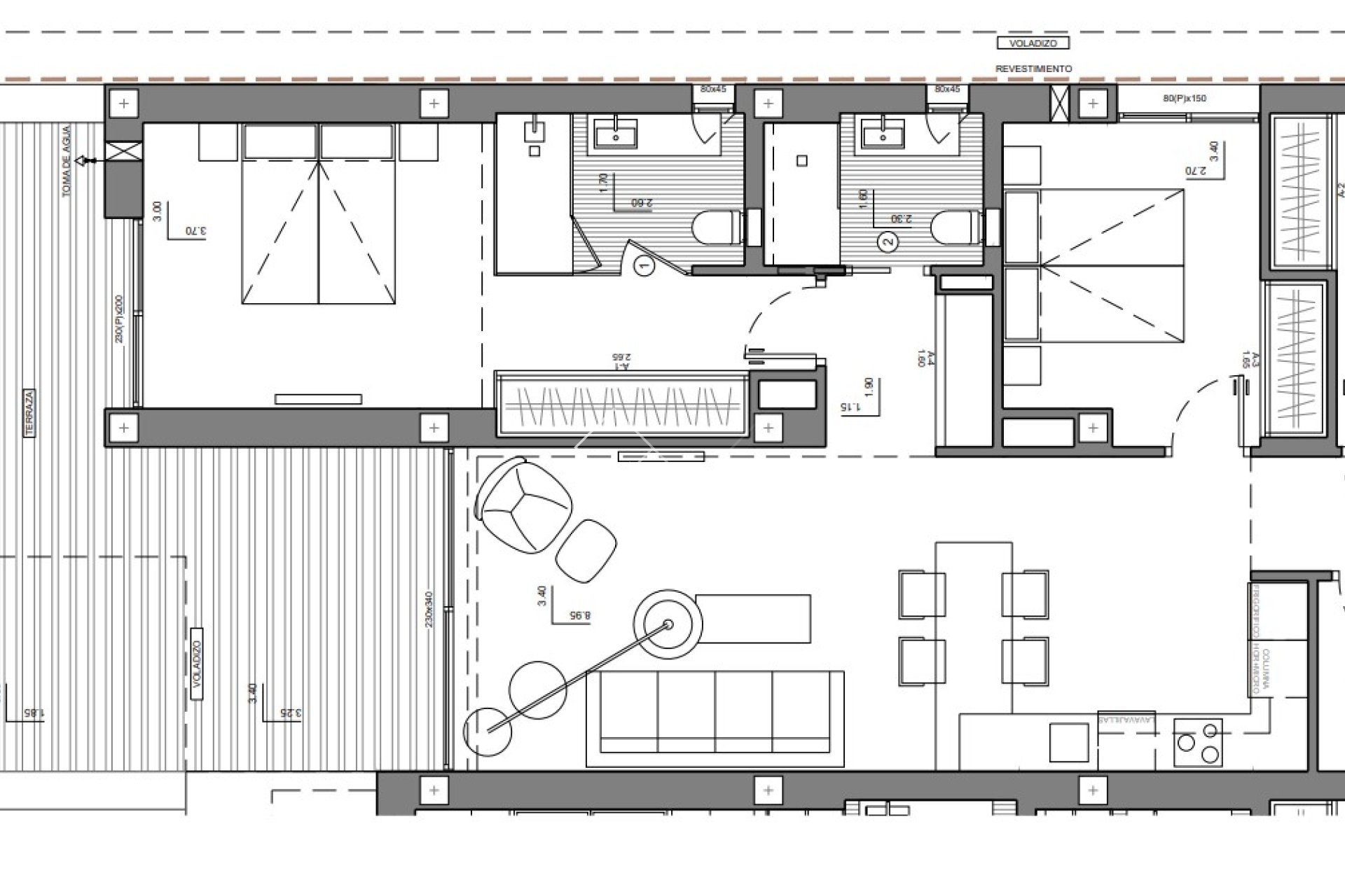 Resale - Apartment / Flat - Benitachell - Cumbre del Sol