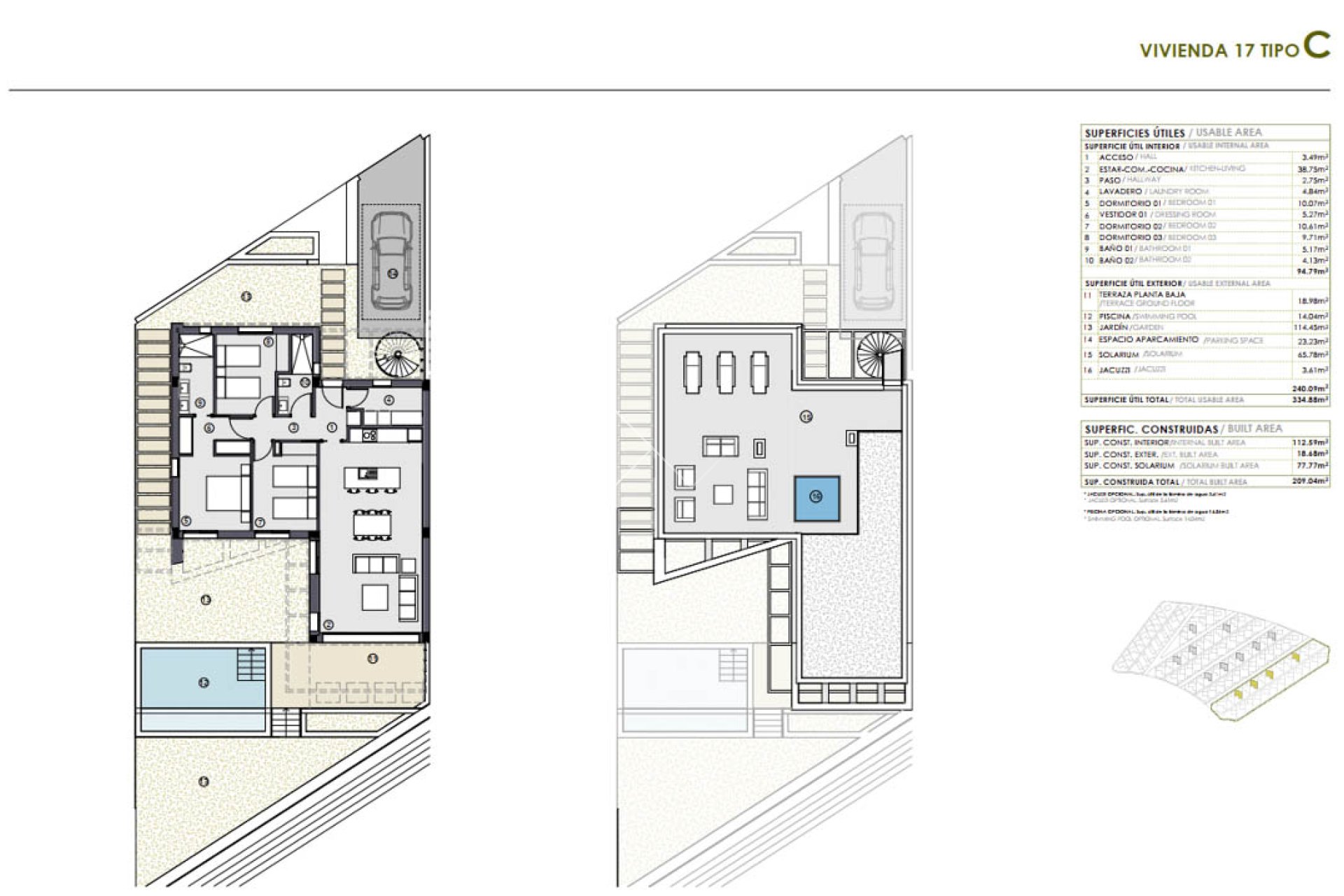 Resale - Zweifamilienhaus - Polop - Hills