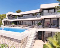 Ritzy villa for sale with stunning sea views in Calpe