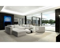 sala de estar - Proyecto de villa moderno a poca distancia de Moraira