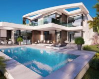se vende: nueva villa de diseño con piscina en calpe