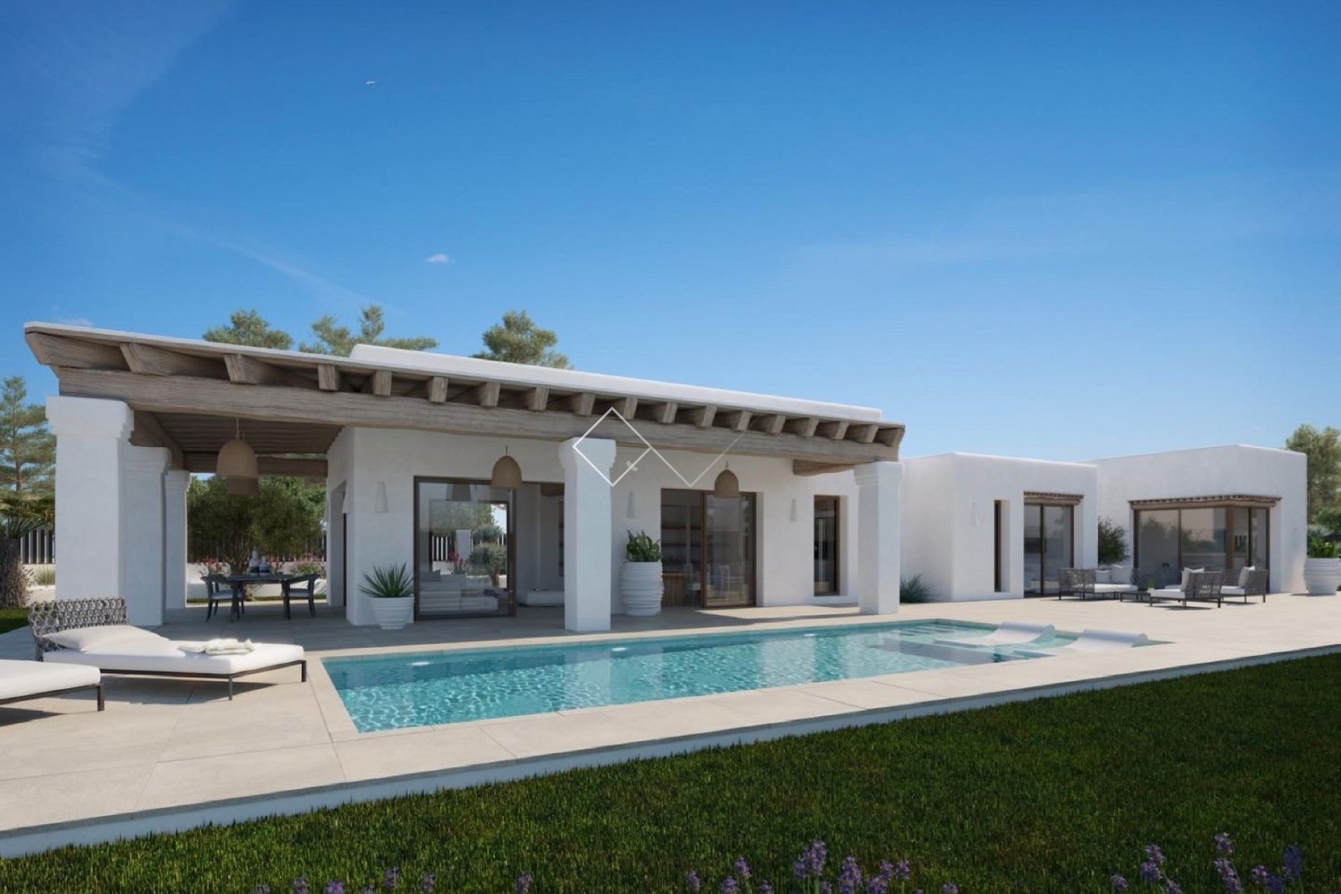 Stilvolle Neubau-Villa zu verkaufen in Javea, Valsol