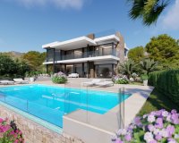 Superbe villa design avec vue imprenable sur la mer à Calpe