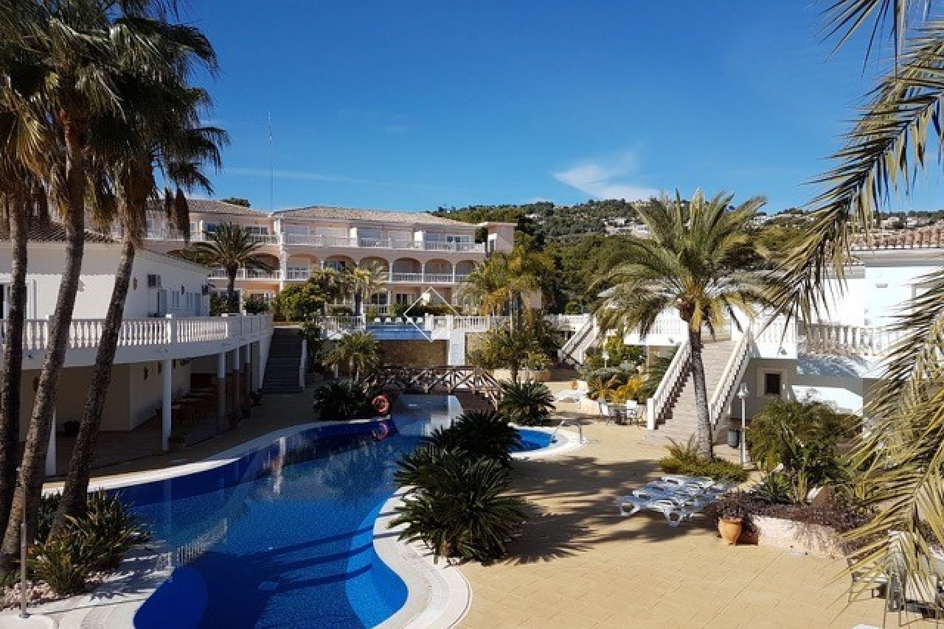 the complex -   Lovely apartment for sale in Benissa, only 800m from the beach