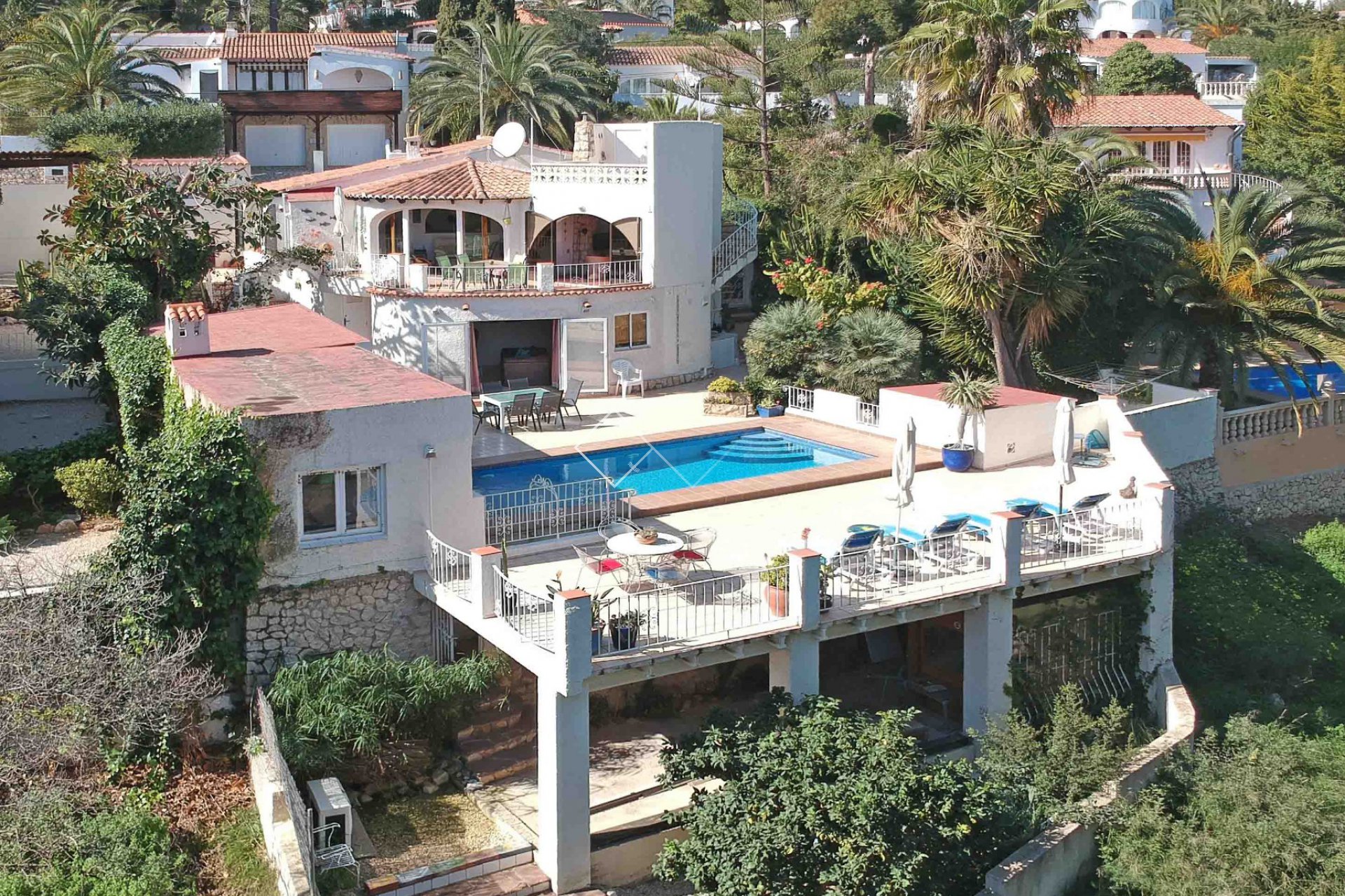 the whole property - Appealing villa for sale in Buenavista, Benissa