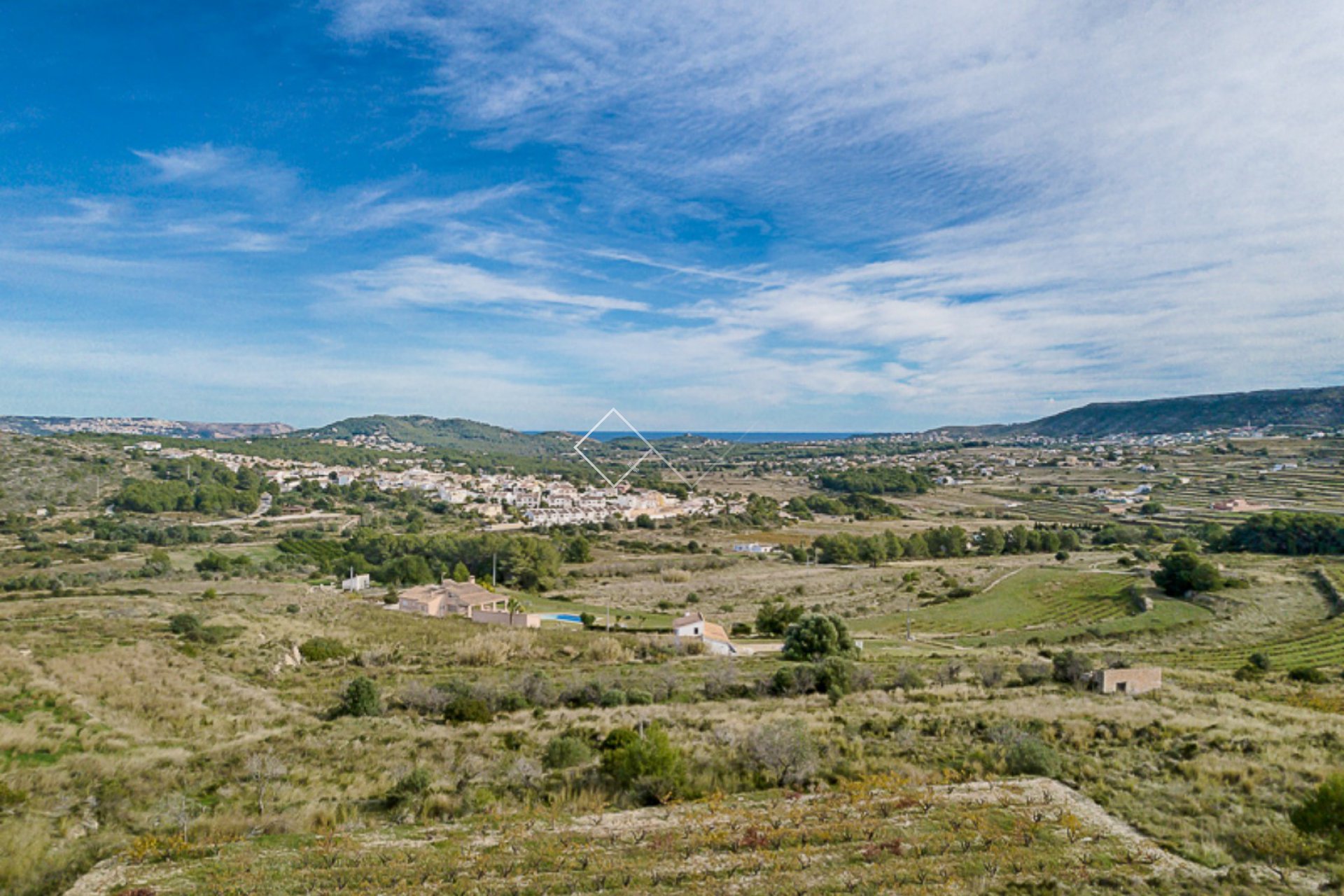 uitzicht - Hoogwaardige nieuwbouw villa met uitzicht op zee in Los Molinos, Benitachell