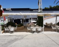 uitzicht vanaf terras - Te koop bar in Benissa kust