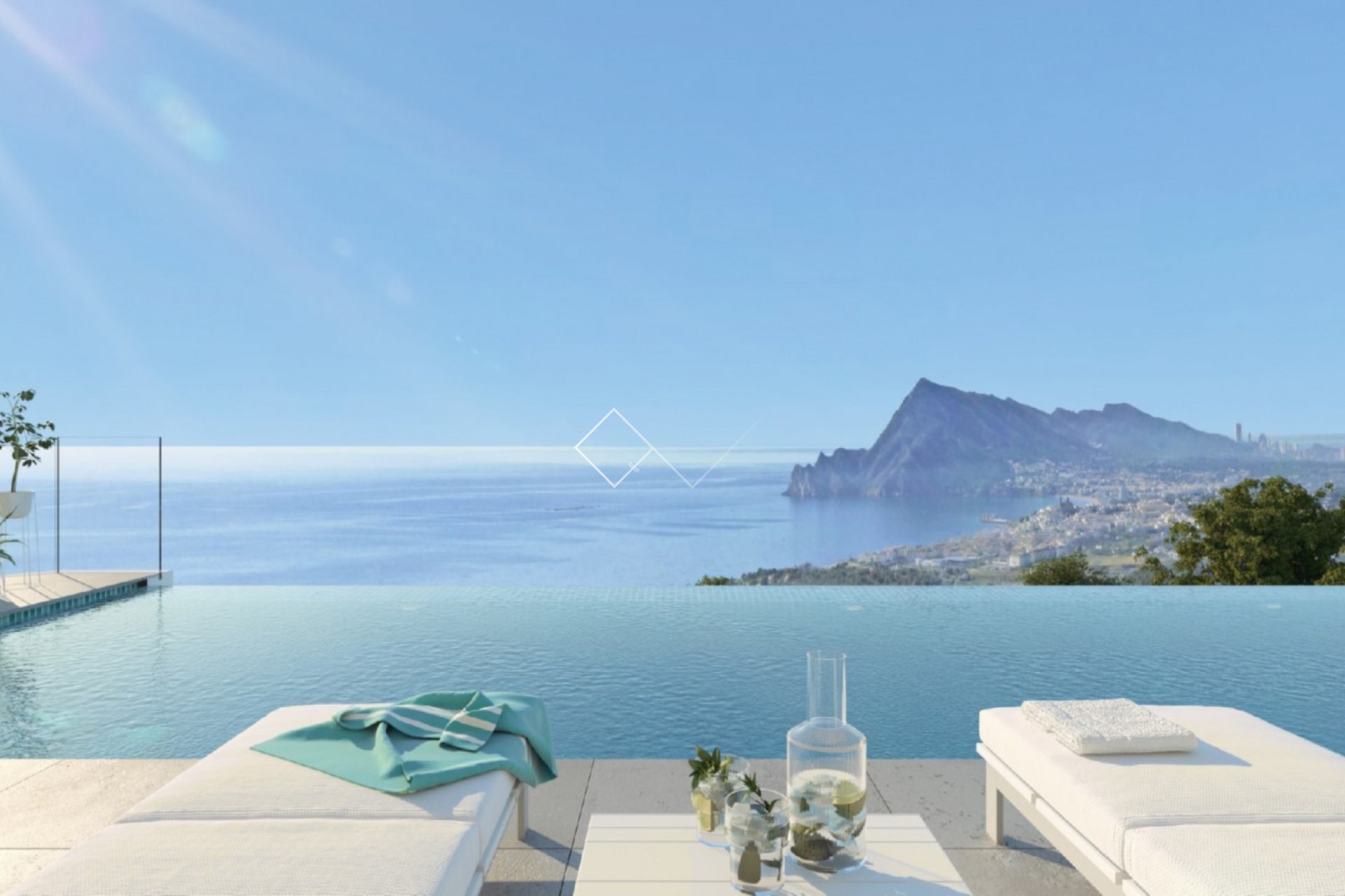 une vue imprenable sur la mer - Sensationnelle villa de nouvelle construction sur la Sierra de Altea