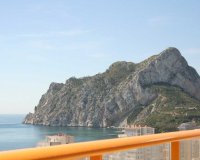views Peñon - 1  bed apartment in Calpe with sea views for sale