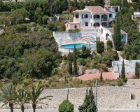 Villa à rénover avec vue imprenable sur la mer à vendre à Moraira