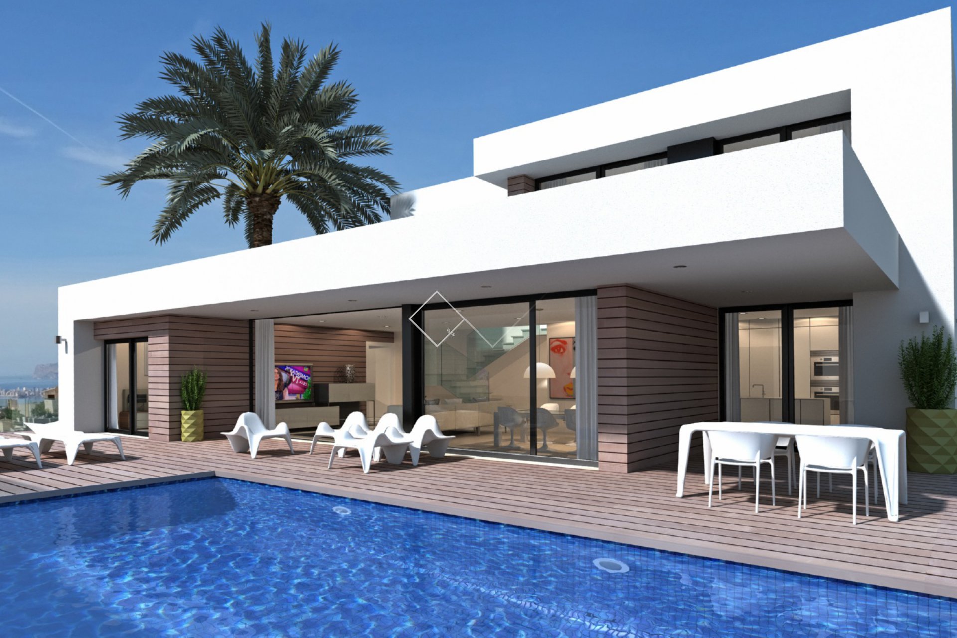 villa bahia - Moderne design villa met zeezicht te koop in Benitachell