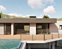 villa de diseño - Proyecto de villa moderna con vistas al mar en Benitachell