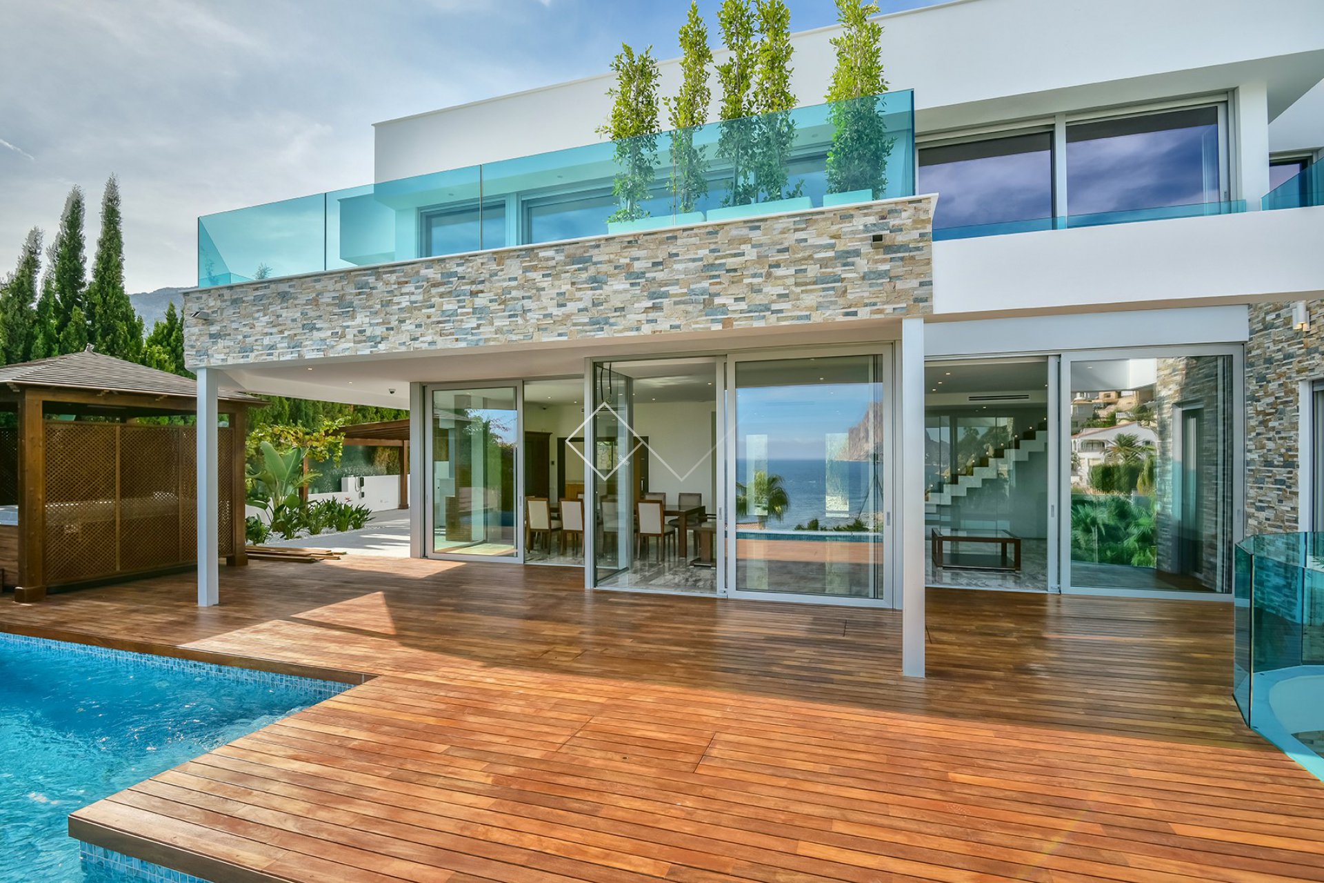 villa de luxe - Villa spectaculaire de 2 ou 4 chambres avec vue sur la mer à Calpe