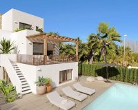 Villa Ibiza neuve de première ligne à vendre à Oliva
