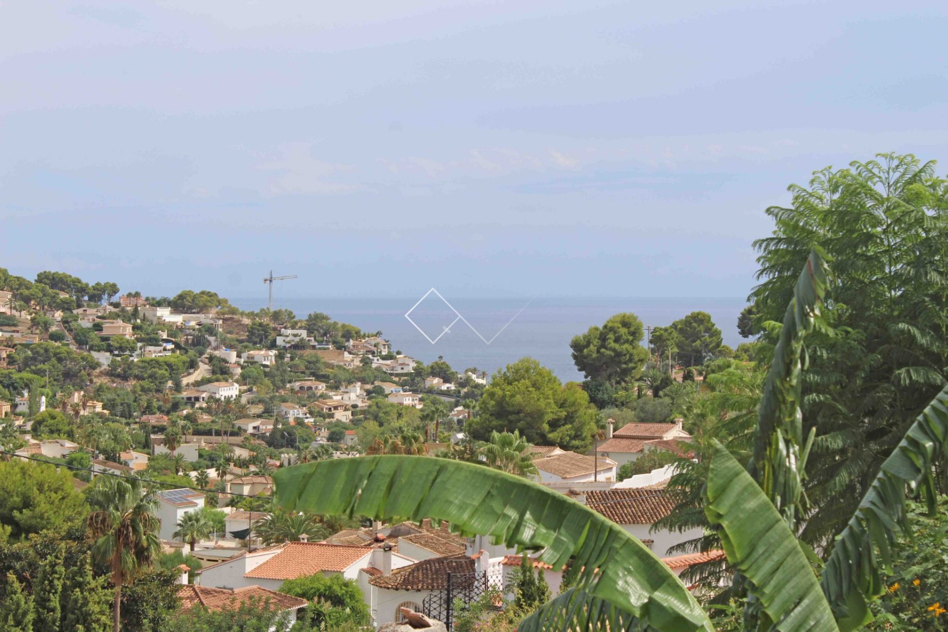 vistas abiertas - Agradable villa con vistas al mar en venta en Benissa