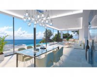 vistas al mar - Magnífica villa de nueva construcción en venta en Benissa
