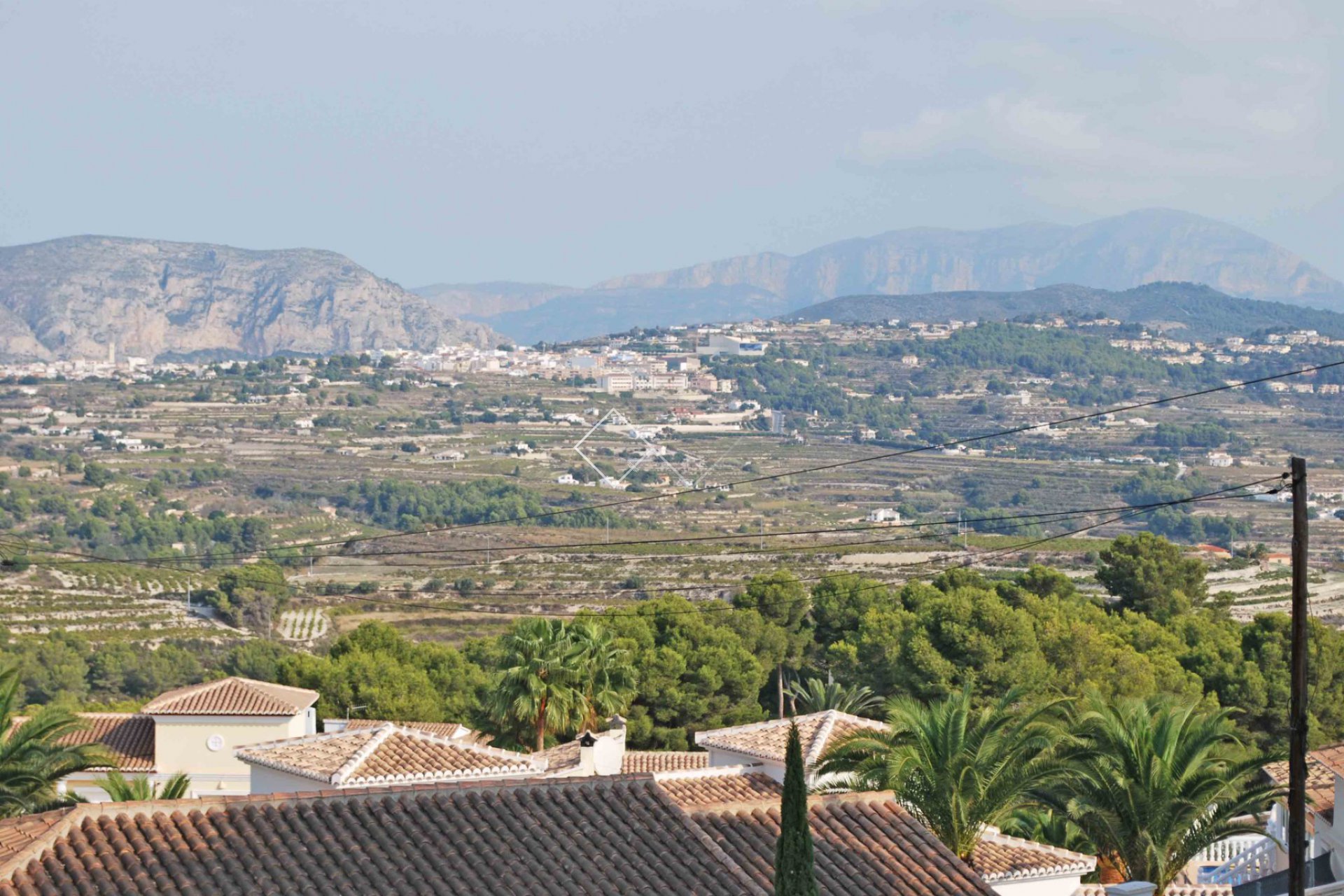 vue sur la montagne  - Charmante villa avec vue sur la montagne à vendre à Benimeit, Moraira