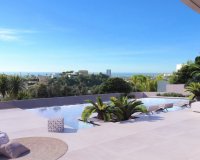 vues dégagées - Villa moderne avec vue panoramique sur la mer, Calpe