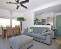 Wohnzimmer - Wohnung mit Meerblick zu verkaufen in Moraira Zentrum 