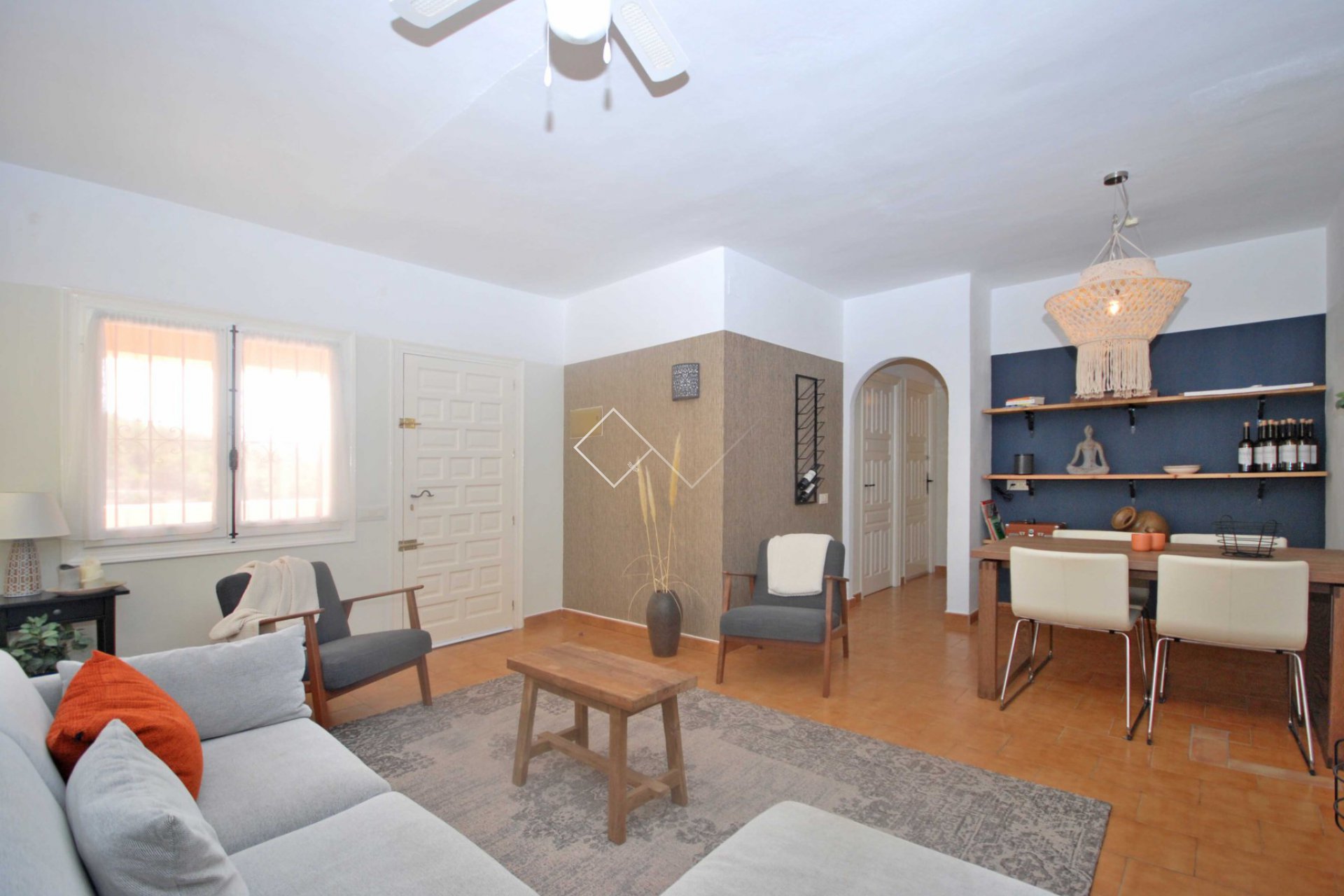woonkamer - Mooi appartement te koop in Castellons del Vida, Teulada
