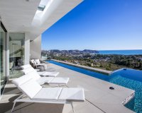 wow - Top end moderne zeezicht villa te koop in Moraira