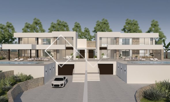 Zweifamilienhaus - Neubau - Moraira - Fanadix