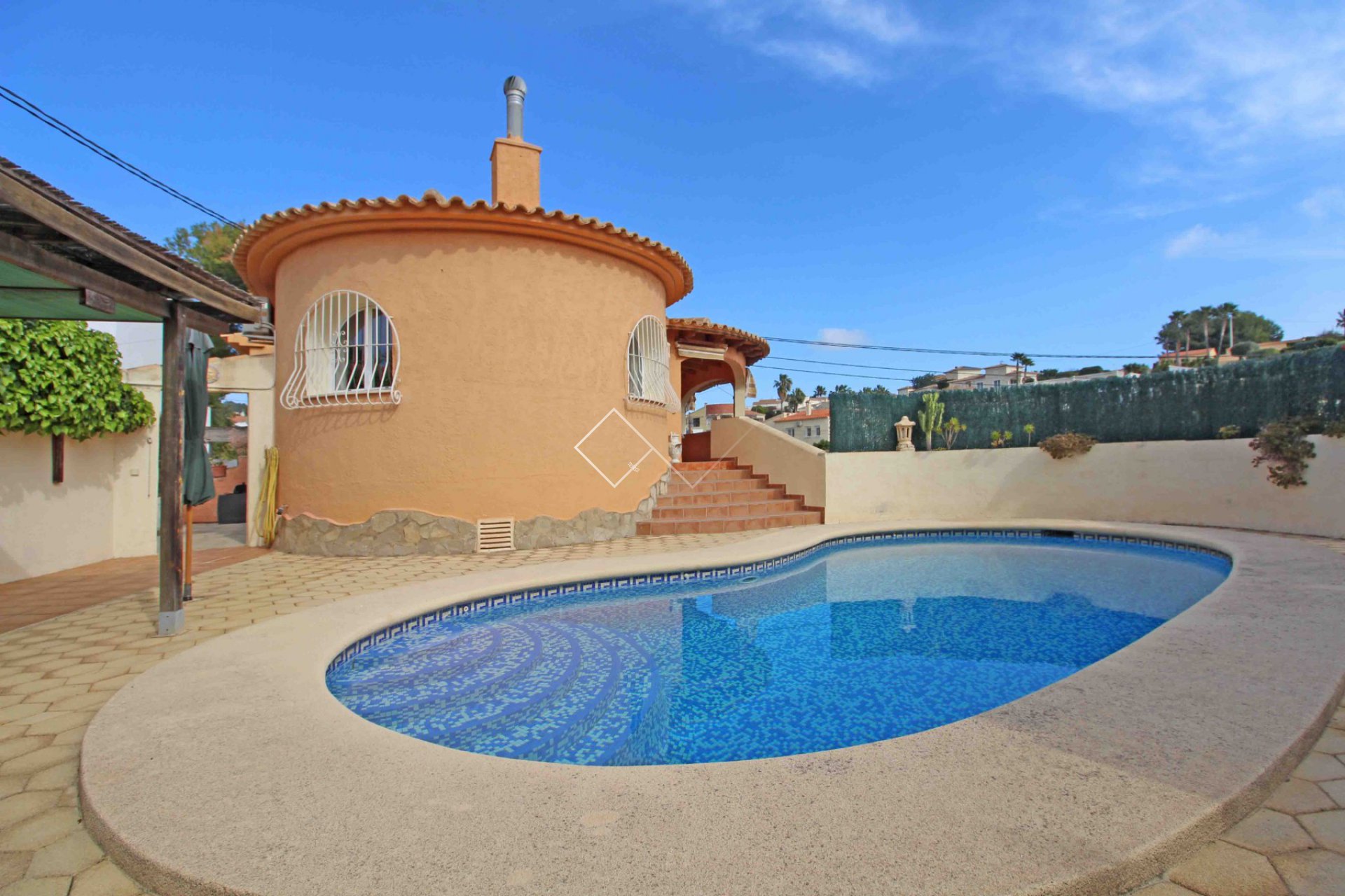 zwembad - Traditionele villa te koop in Calpe, Gran Sol